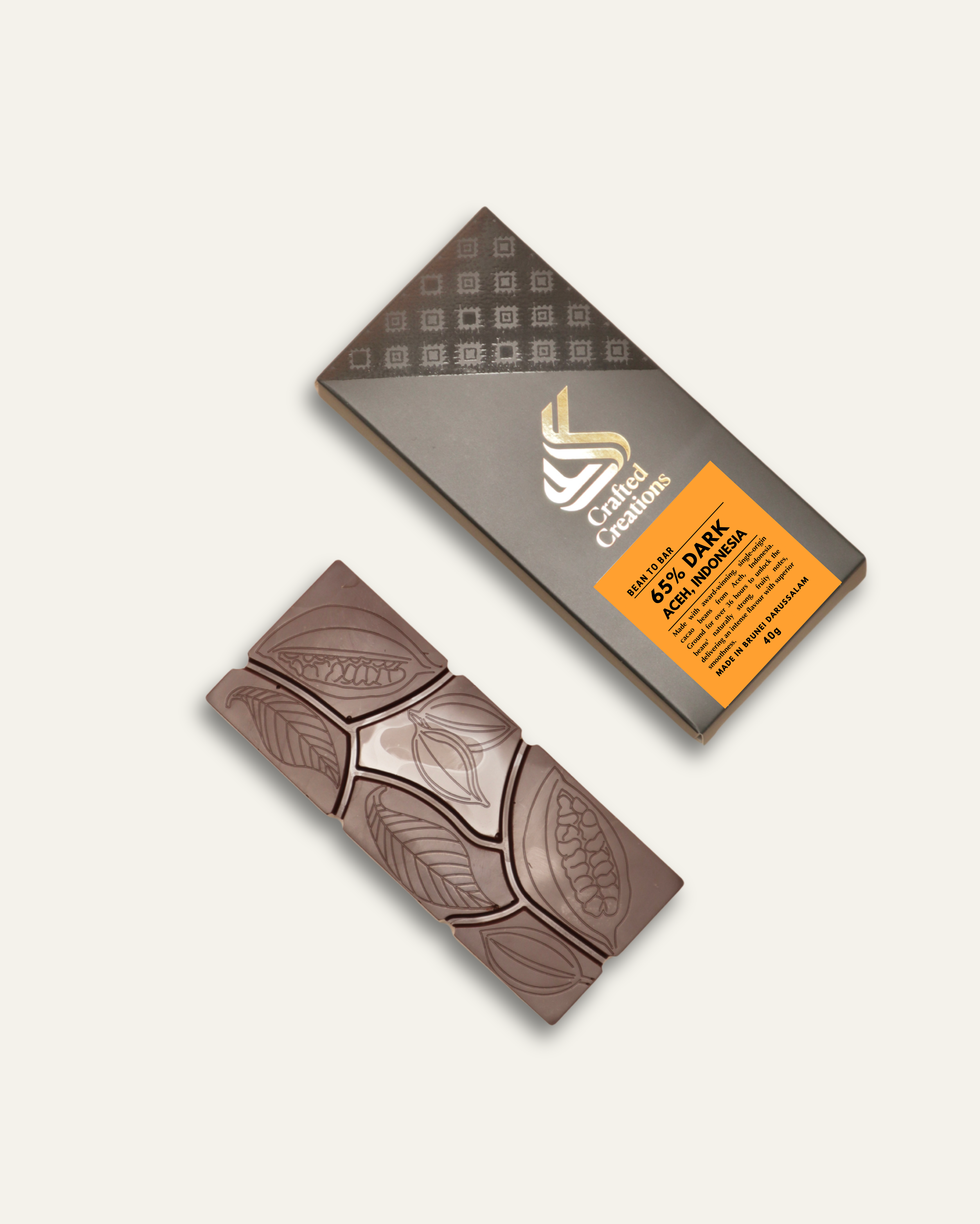 Single Origin Indonesia (Acheh) 65% Dark 40g